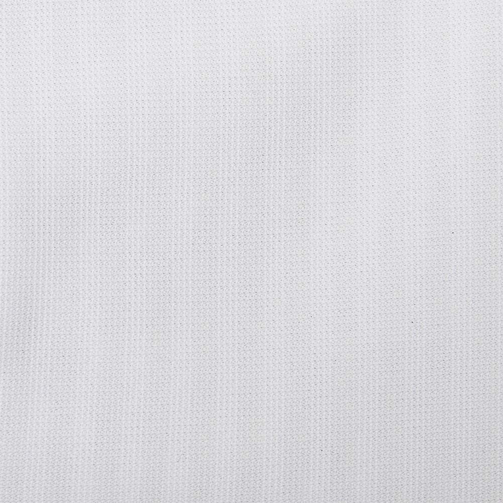 ニットシャツ(裄詰不可) ホワイト ニット ドビー 吸水速乾 フラボノ SHIRT HOUSE・グリーンレーベル