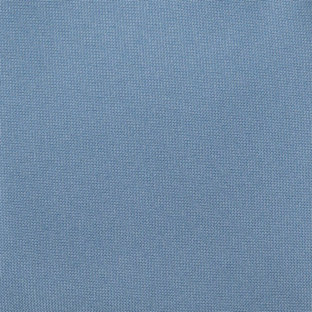 ニットシャツ(裄詰不可) ブルー ニット 吸水速乾 フラボノ SHIRT HOUSE・グリーンレーベル