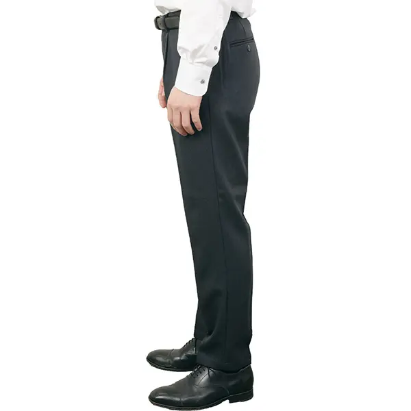 パンツ スーツ セットアップ 機能性 ブラウンレーベル ネイビー 紺