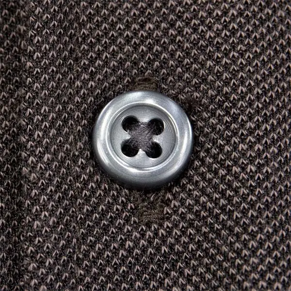 シャツハウス SWAN ポロシャツ ビズポロ ブラウン 茶色 長袖