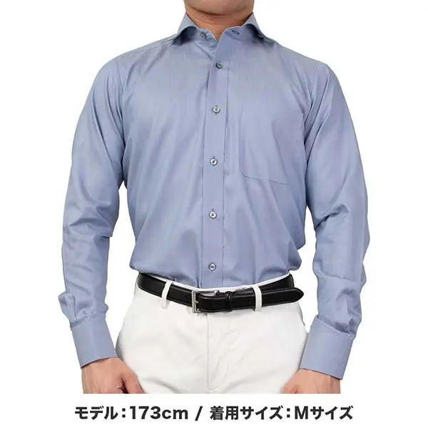 HERMÈS ライトブルー ボタン付きシャツ　34サイズ HERMÈS ライトブルー ボタン付きシャツ 34サイズ（極美品
