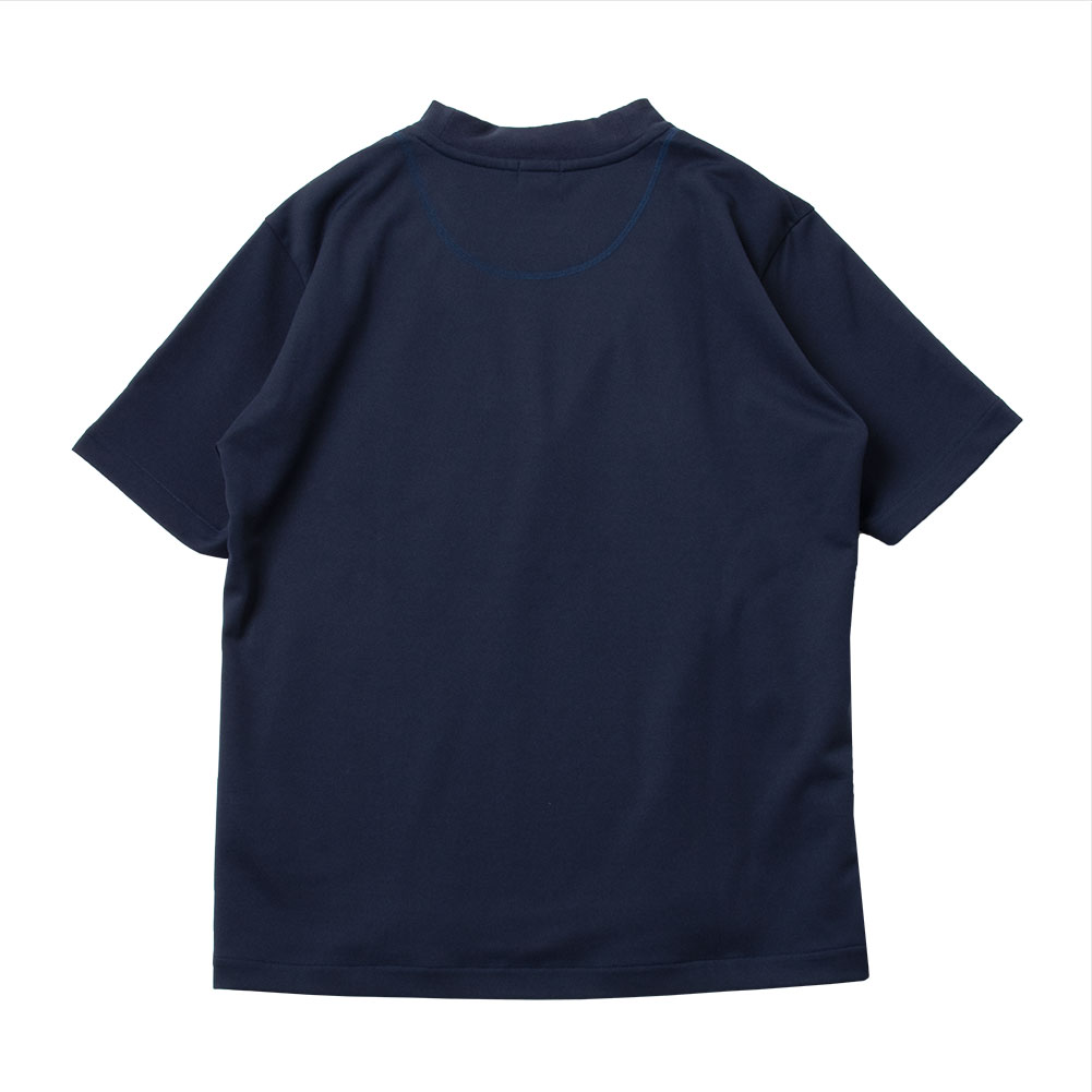 シャツハウス ビジネスTシャツ ビジカジ ジャケットコーデ ネイビー 紺　イージーケア  （ラッピング不可）