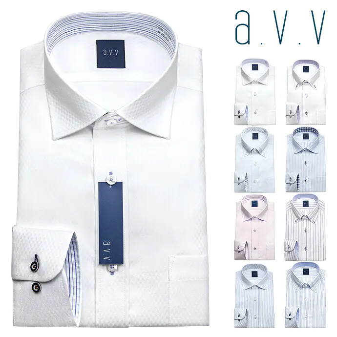 ワa.v.v HOMME 長袖ワイシャツYDD173