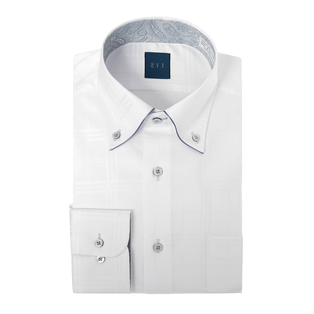 ワイシャツ ホワイト ドビー GRASS MEN'S｜SHIRT STATION