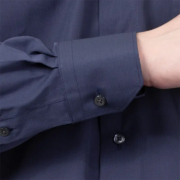 ワイシャツ 無地 ネイビー ドビー a.v.v HOMME｜SHIRT STATION（シャツ