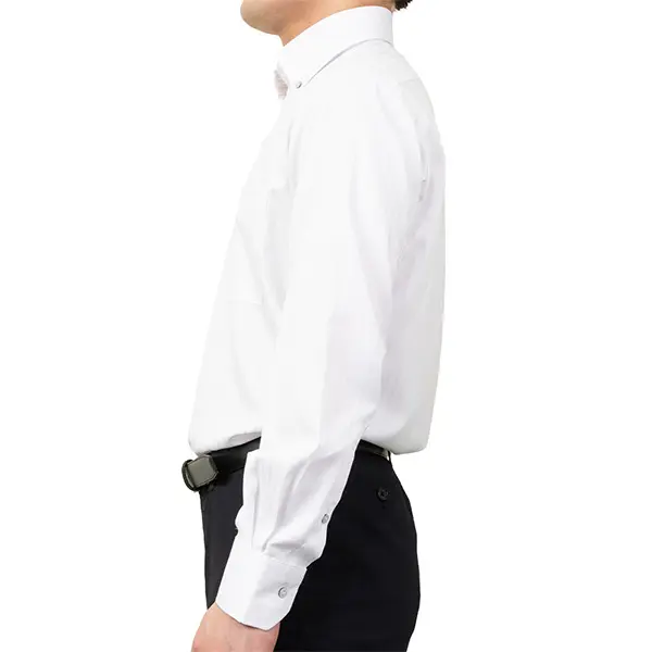 ワイシャツ ストライプ ホワイト ドビー a.v.v HOMME｜SHIRT STATION
