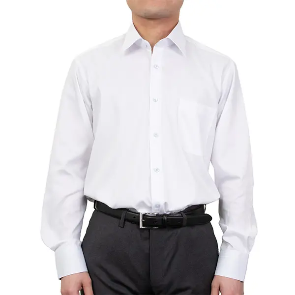 ワイシャツ ストライプ ホワイト 消臭 a.v.v HOMME｜SHIRT STATION