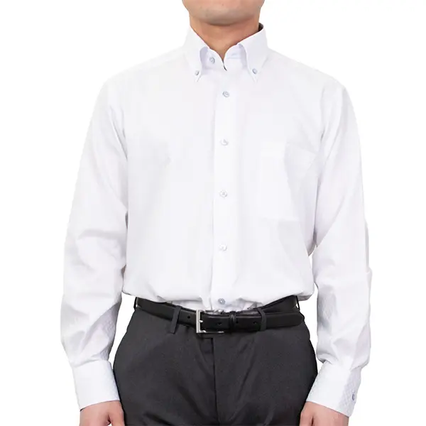 イエモン【新品・48サイズ】D/him・ 白中綿シャツブルゾン ブルゾン(長袖) [男女兼用] [高温作業向け] 8-110 MONTBLANC