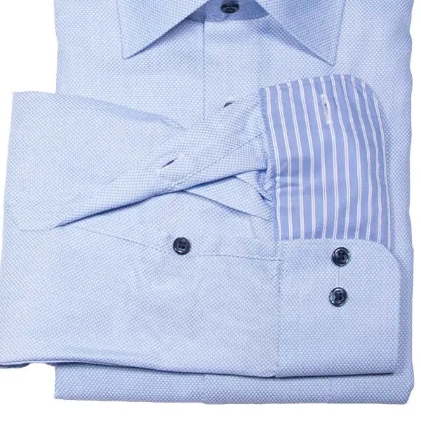 丁寧さま専用 ワイシャツ チェック ブルー a.v.v HOMME｜SHIRT STATION（シャツ