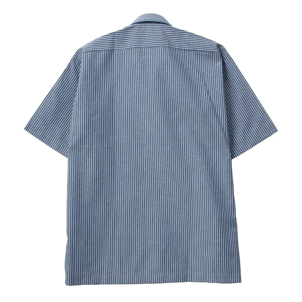 半袖ワイシャツ ネイビー 吸水速乾 Levin UOMO｜SHIRT STATION（シャツ