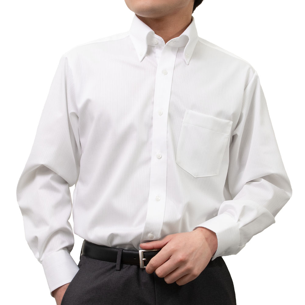 け*ん様 白色ワイシャツ ワイシャツ POLO B.C.S.｜SHIRT STATION（シャツステーション