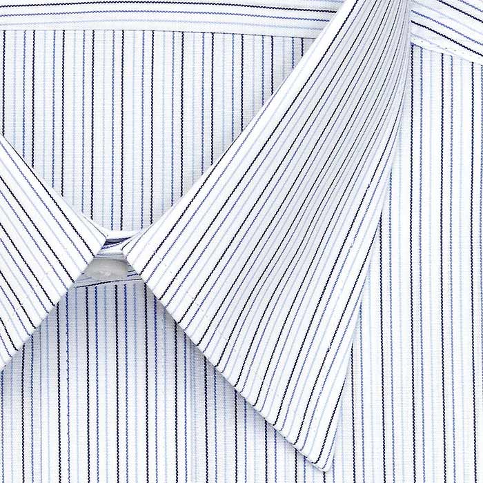 ワイシャツ ストライプ ブルー ELLE HOMME| CHOYA SHIRT（チョーヤシャツ） | 【公式】YAMAKI オンラインショップ << ワイシャツの山喜>>