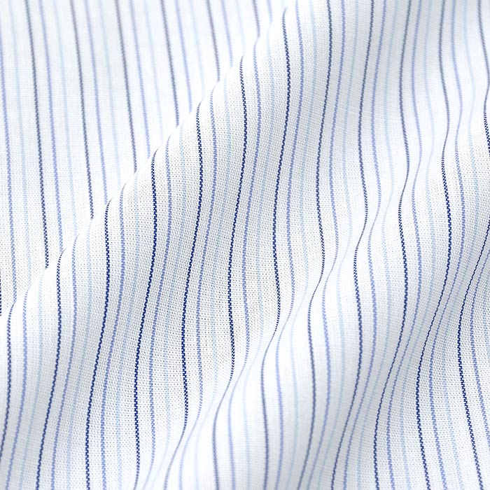 ELLE HOMME 長袖レギュラーカラー　 ブルー ワイシャツ