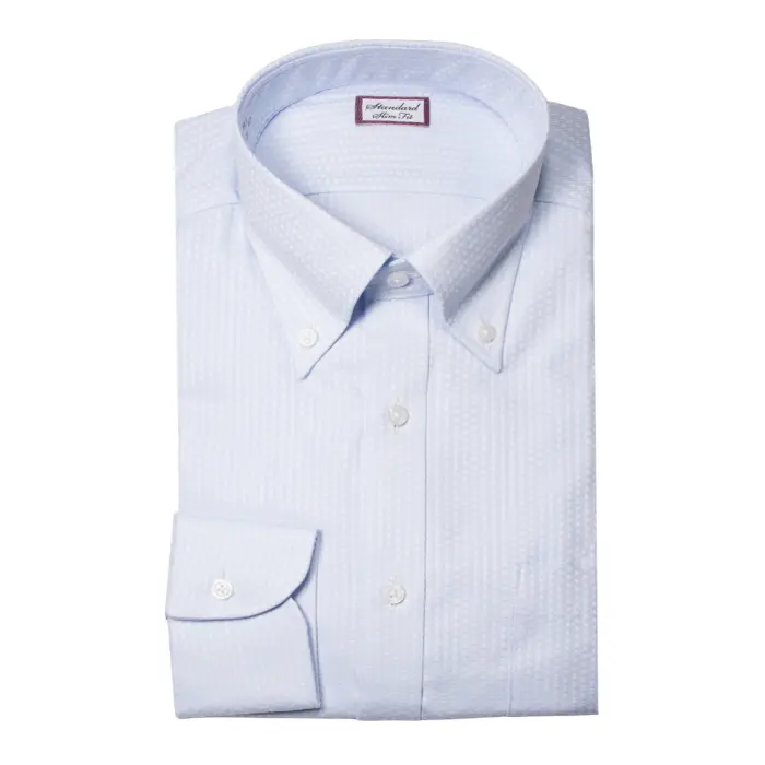 ワイシャツ スリムフィット ホワイト ドビー ｜CHOYA SHIRT（チョーヤ