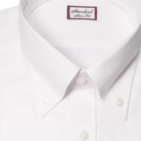 ワイシャツ スリムフィット ホワイト ドビー ｜CHOYA SHIRT（チョーヤ