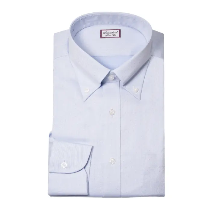 ワイシャツ スリムフィット ホワイト ドビー ｜CHOYA SHIRT（チョーヤ