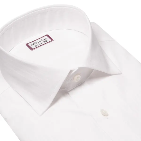ワイシャツ スリムフィット ホワイト ドビー ｜CHOYA SHIRT（チョーヤ
