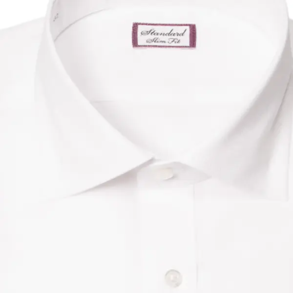 ワイシャツ スリムフィット ホワイト ドビー ｜CHOYA SHIRT（チョーヤ