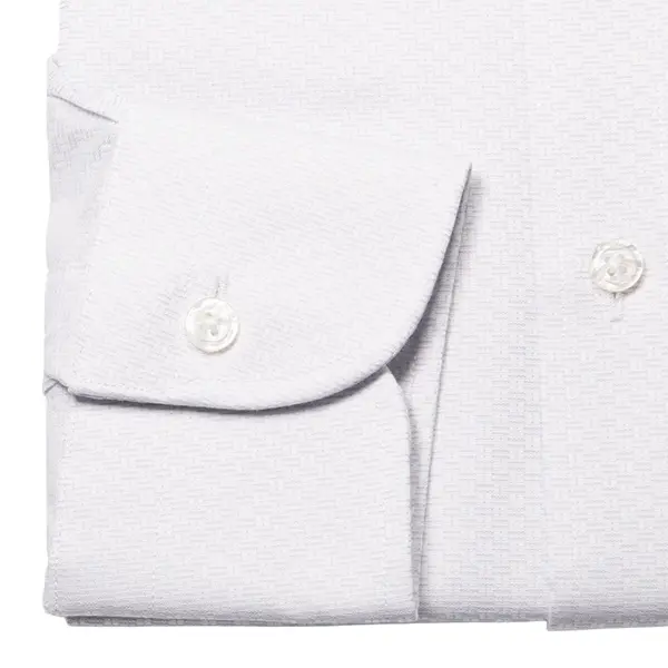 ワイシャツ スリムフィット グレー ドビー ｜CHOYA SHIRT（チョーヤ