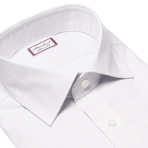 ワイシャツ スリムフィット グレー ドビー ｜CHOYA SHIRT（チョーヤ
