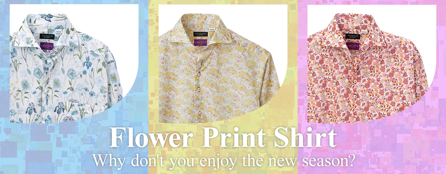 Flower print shirt