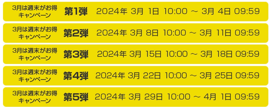 店内全品10％offクーポンプレゼント