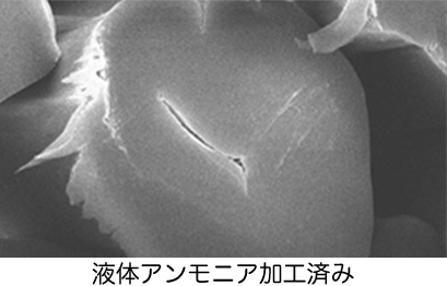 液体アンモニア加工済の糸